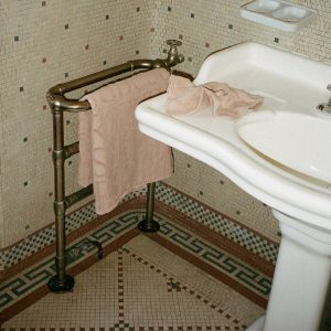 Monogram hand towel - Hand towel 50x80 cm I Rose