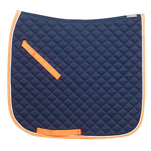 Schockemöhle Sports, Schabrak. Navy,Vit/Orange.
