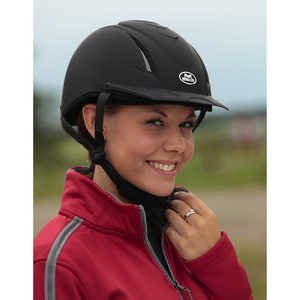 HorseLife. Ställbar Ridhjälm, Strl M/L.