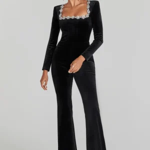 Celeste – svart jumpsuit