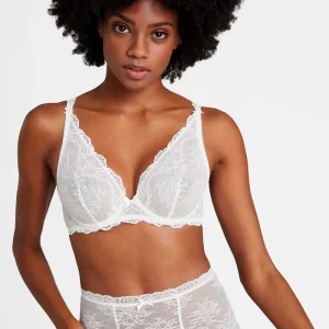 Danse Des Sens Triangle Plunge Bra -  Opale