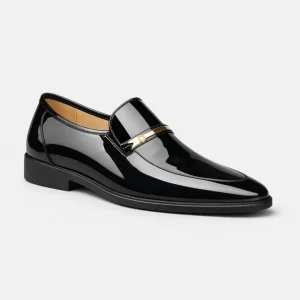 Loafers för män - Spetsig tå Metalldetaljer Snören Gratis | Chic