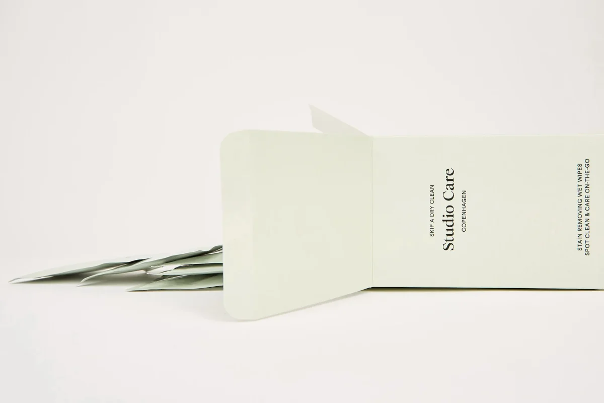 Stain Removing Wet Wipes - Studio Care Copenhagen I Pastel Green - Bild 3