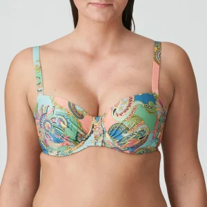 Celaya Padded Balcony Bikini Top - Italian Chic