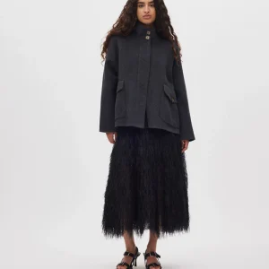 Magna - Plume combo full skirt I PRE-ORDER I Black