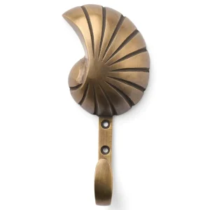 Conch Hook - Rabens Apartment I Matte Brass